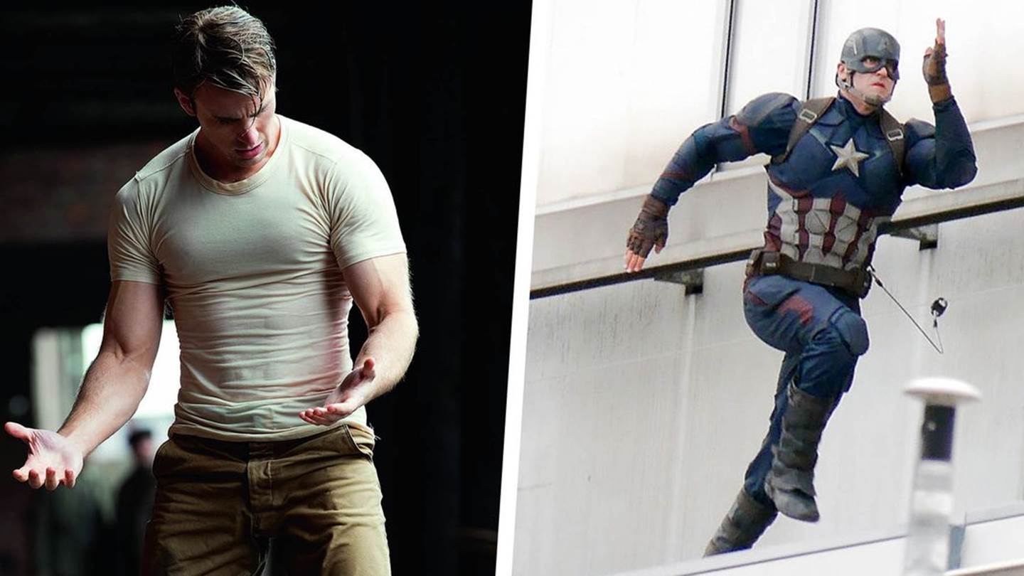 H σωματική μεταμόρφωση του Chris Evans