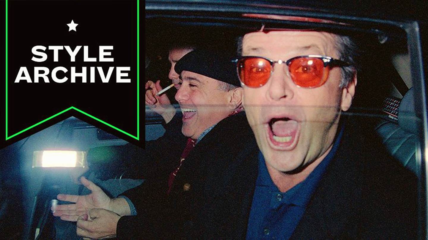 Κανείς δεν έχει φορέσει πιο cool τα γυαλιά ηλίου από τον Jack Nicholson