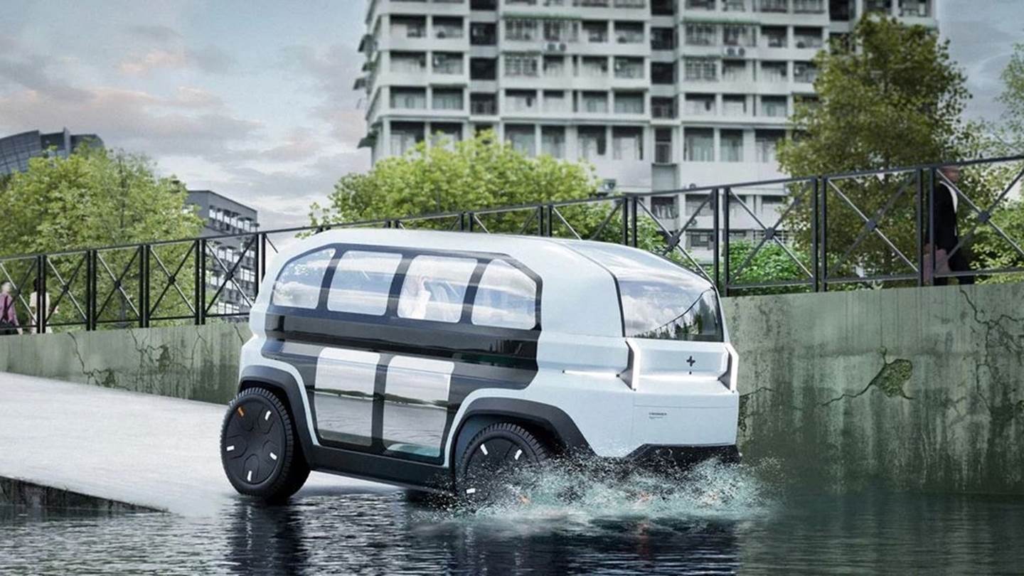 Το αυτοκίνητο του μέλλοντος θα είναι αθόρυβο και αμφίβιο