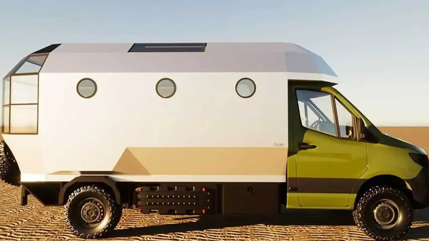 Αυτό είναι σίγουρα το πιο πρωτότυπο τροχόσπιτο που έχεις δει