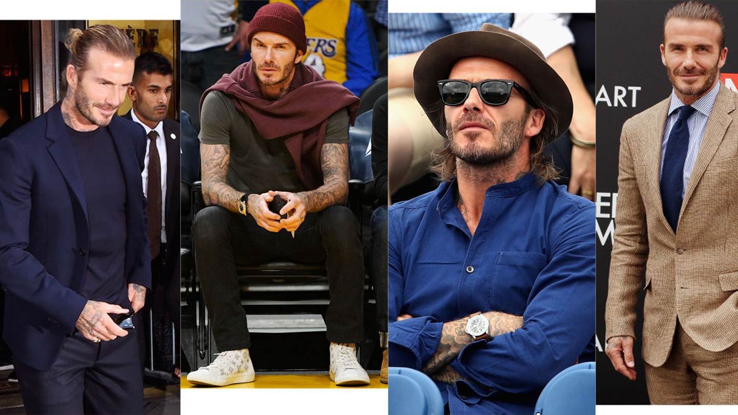 10 μαθήματα στυλ από τον David Beckham