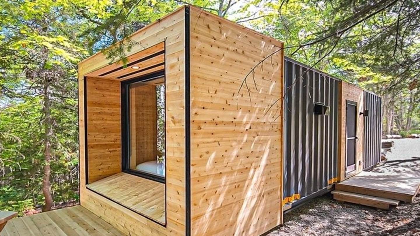 Μετατρέποντας ένα κοντέινερ σε πολυτελές σπίτι