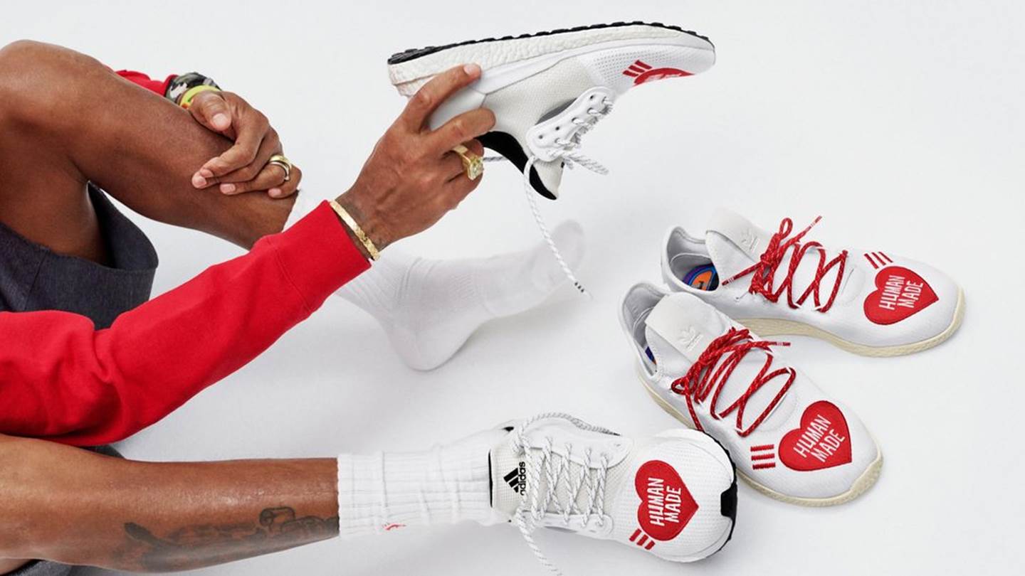 Τα νέα sneakers της adidas από τον Pharrell Williams και την Human Made