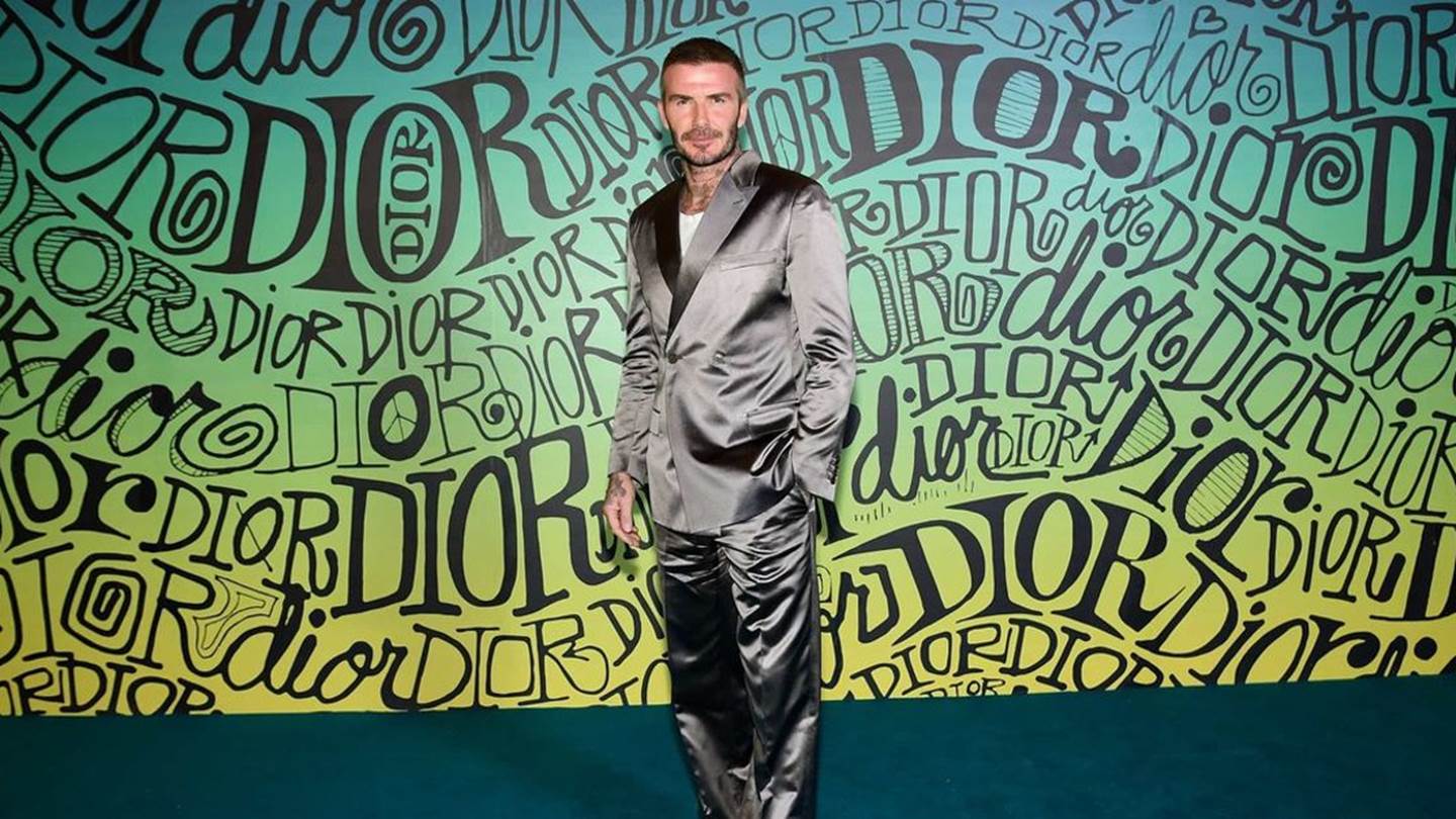 Το metallic tailoring του David Beckham