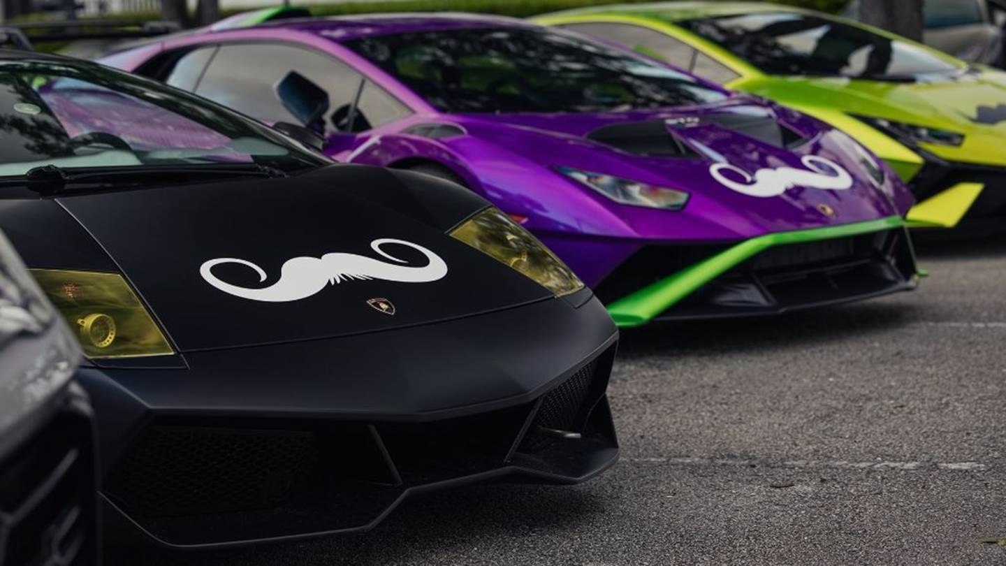 Γιατί μια Lamborghini με μουστάκι είναι καλή ιδέα