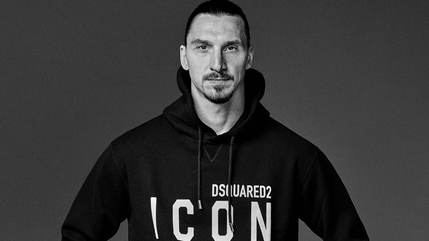 Η Dsquared2 συνεργάζεται με τον Zlatan Ibrahimovic