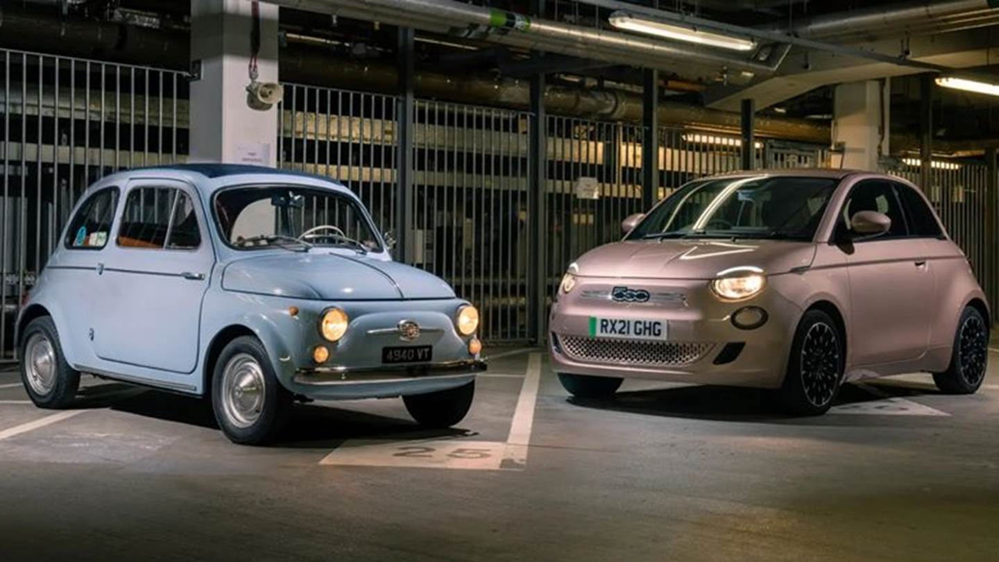 Fiat 500 του 1964 εναντίον Fiat 500 του 2021