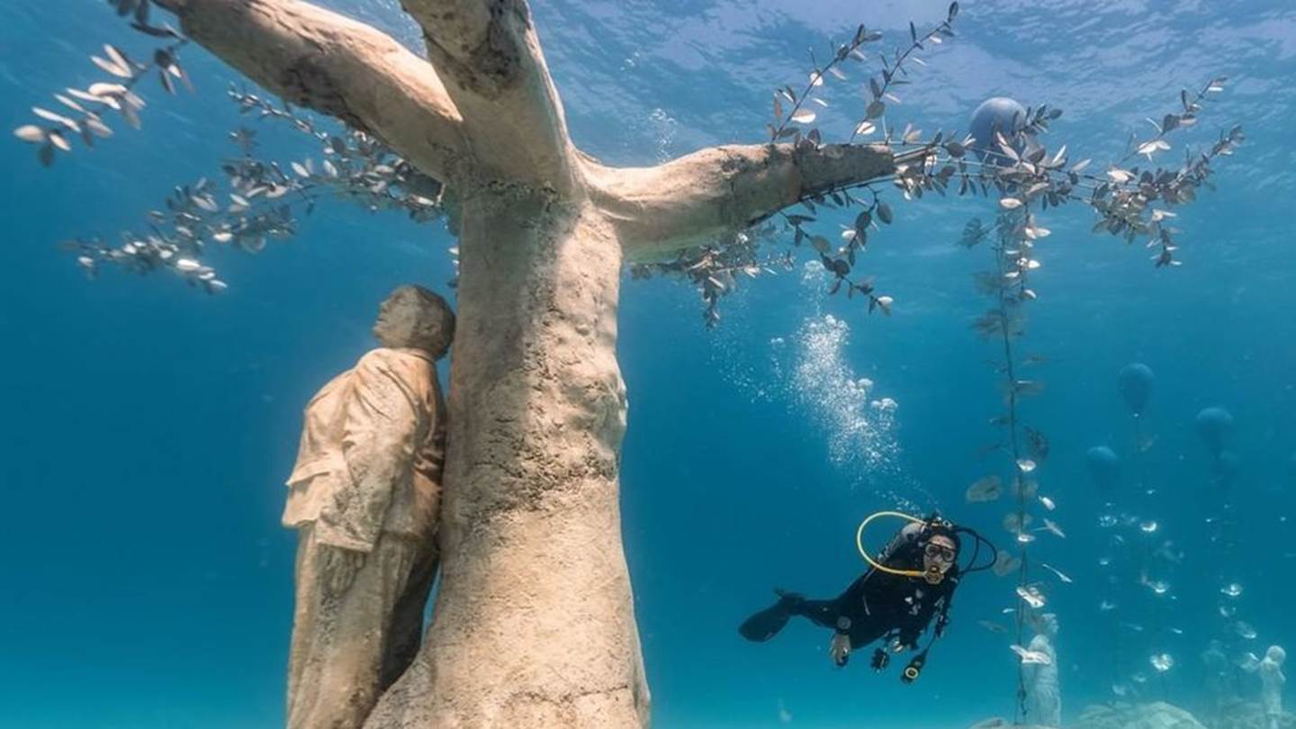 Ένας Παράδεισος στo υποβρύχιο μουσείο γλυπτικής στην Κύπρο