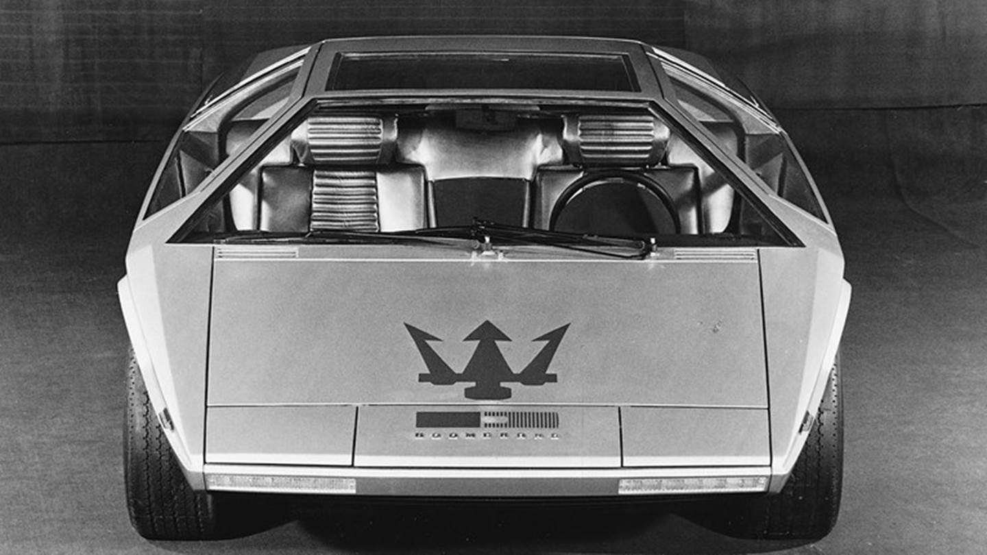 50 χρόνια Maserati Boomerang