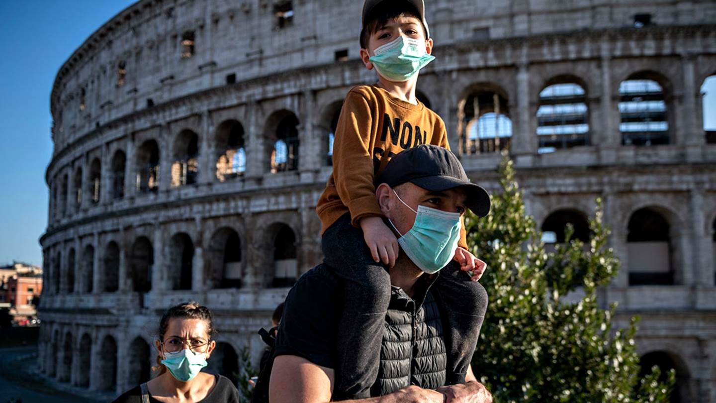 Φωτογραφίες από την πανδημία του κορονοϊού