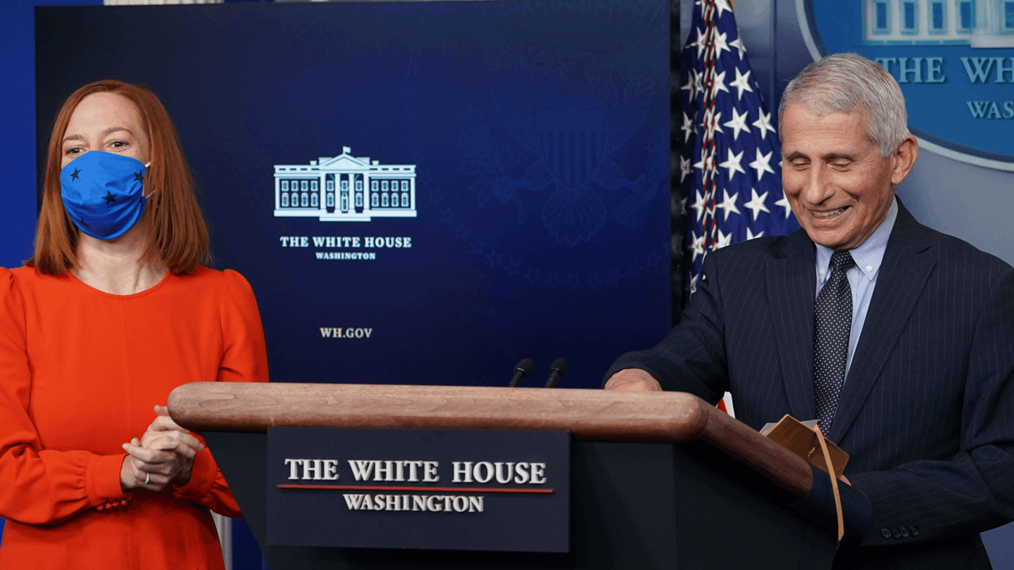 Ο Dr. Anthony Fauci παραδέχεται ότι του έφυγε ένα βάρος