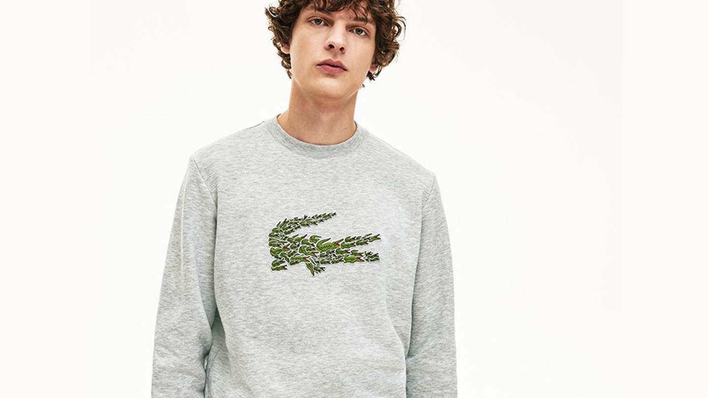 Το τεράστιο κροκοδειλάκι της Lacoste για τα Χριστούγεννα