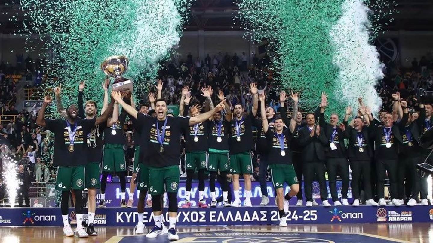 Ο Νίκος Γκάλης παρέδωσε το Κύπελλο στον Παναθηναϊκό - Ένας τελικός γεμάτος ένταση