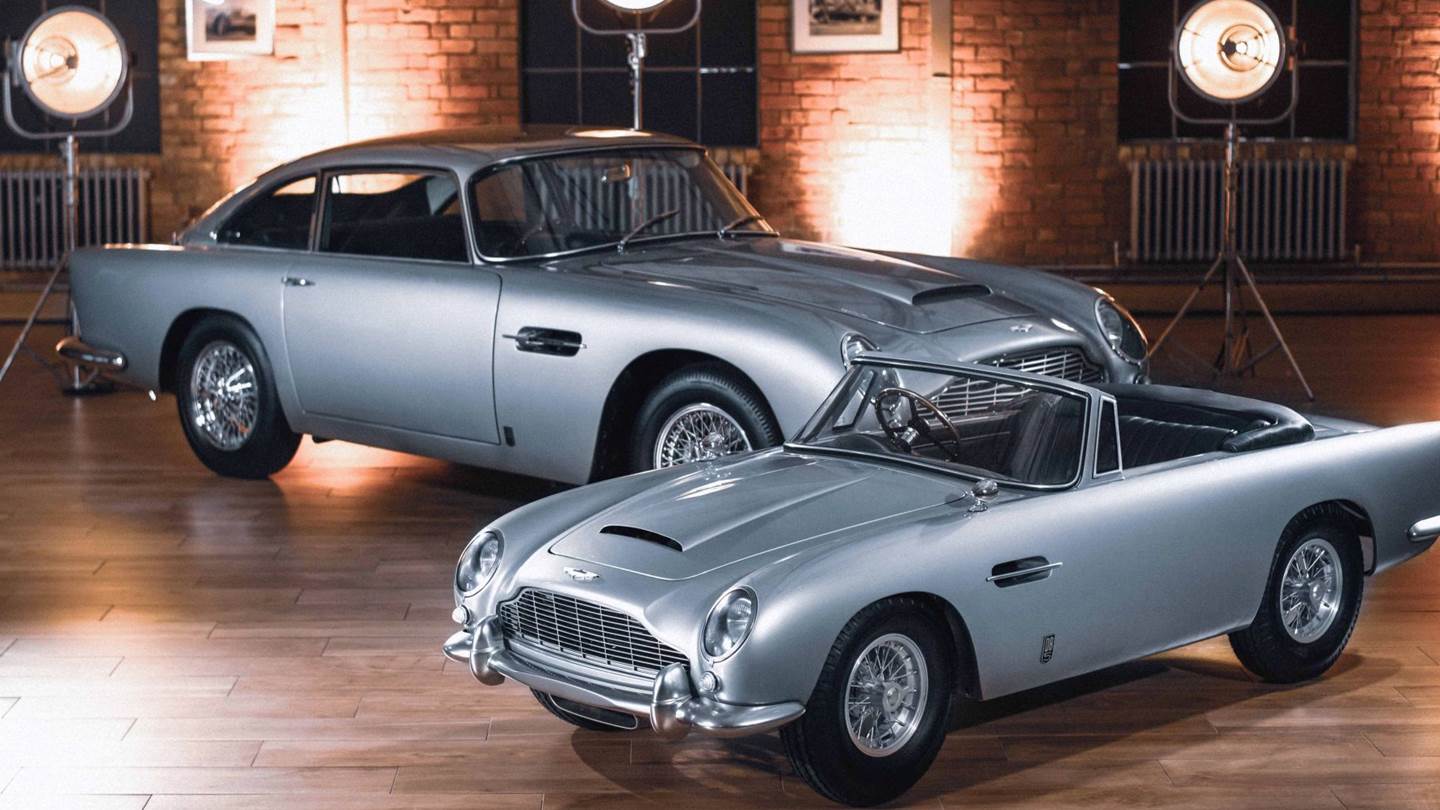 Μινιατούρες της θρυλικής Aston Martin DB5 για κάθε επίδοξο 007