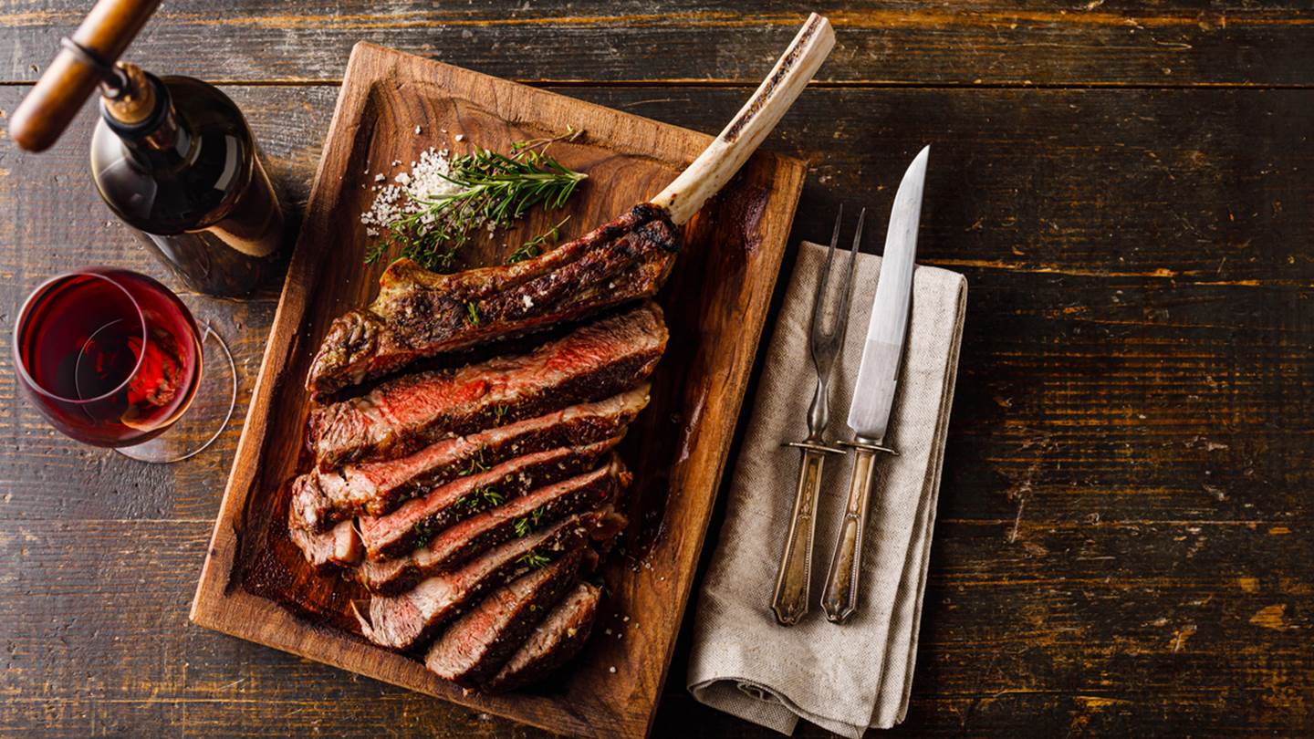 Μπριζόλα και κρασί, το πάντρεμα