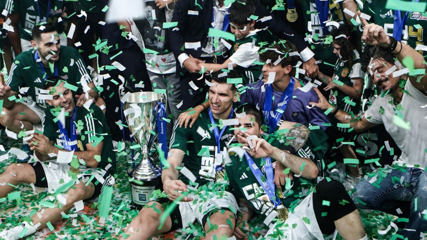 Πρωταθλητής Ελλάδας ο Παναθηναϊκός