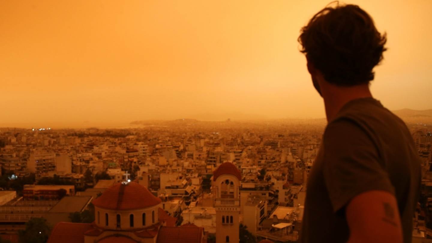 Minerva Red, ένα από τα ισχυρότερα επεισόδια αφρικανικής σκόνης των τελευταίων ετών