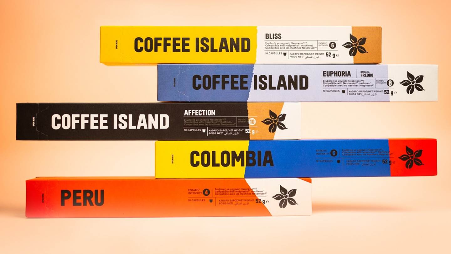 Οι νέες κάψουλες espresso της Coffee Island