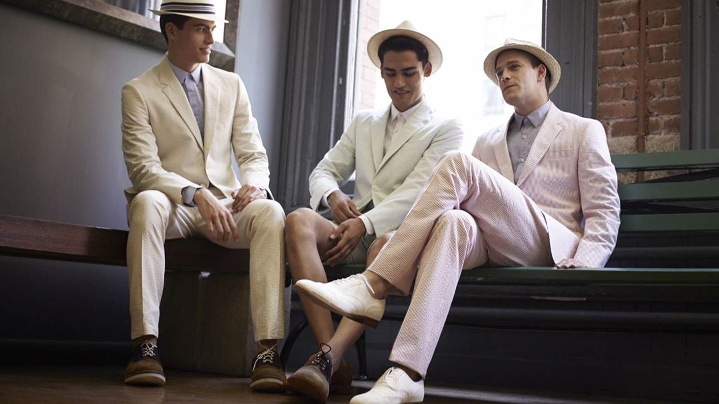 Seersucker: Το πιο καλοκαιρινό ύφασμα του preppy look