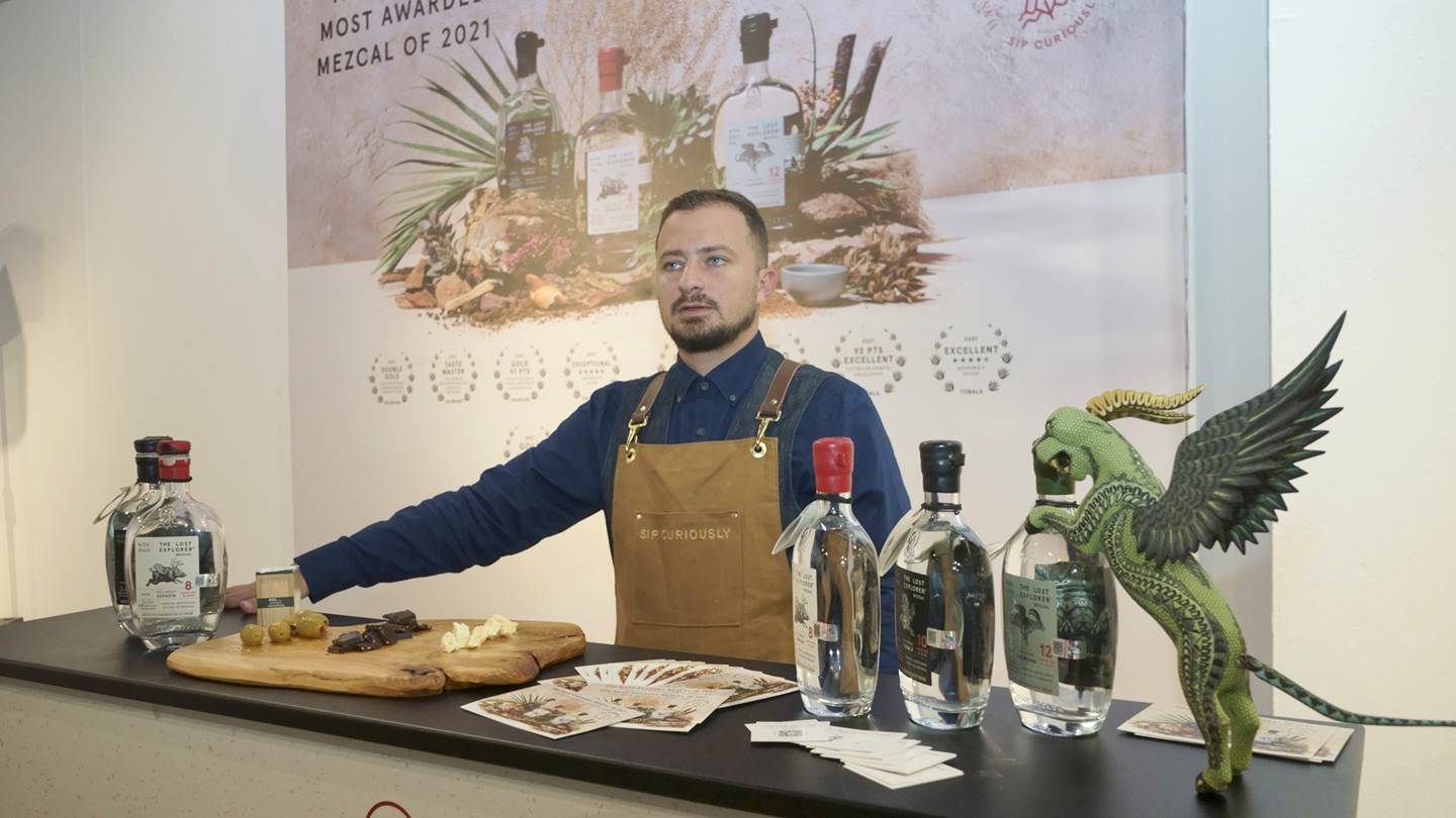 Το The Lost Explorer mezcal στην 1η του εντυπωσιακή εμφάνιση στο Athens Bar Show