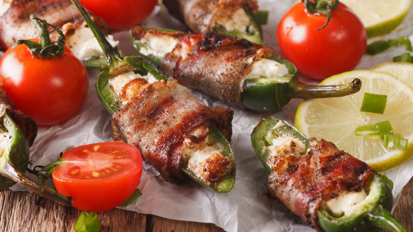 Έκρηξη γεύσης με jalapenos με μπέικον