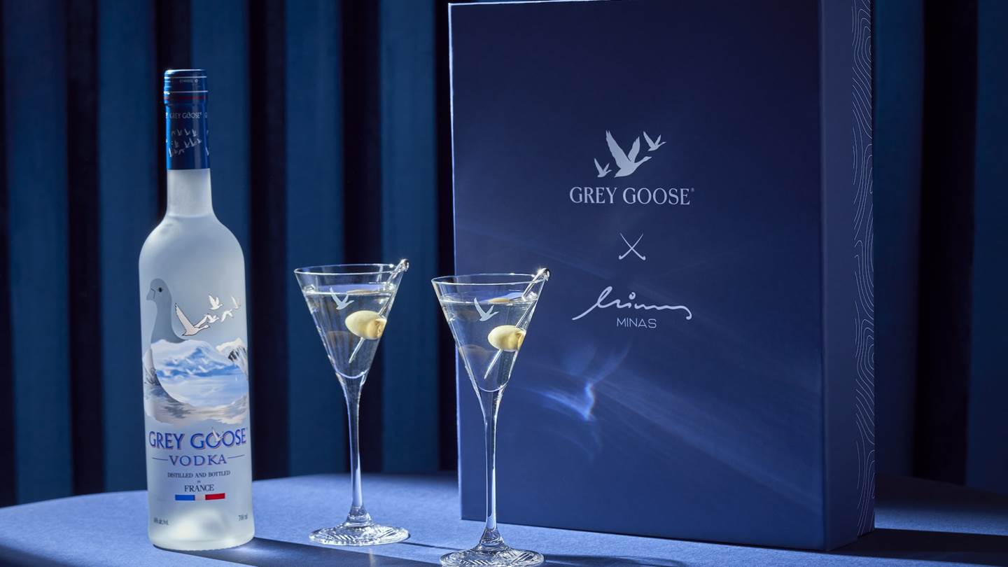 Grey Goose x Minas | Απολαμβάνοντας τη διακριτική πολυτέλεια ενός Vodka Martini Cocktail