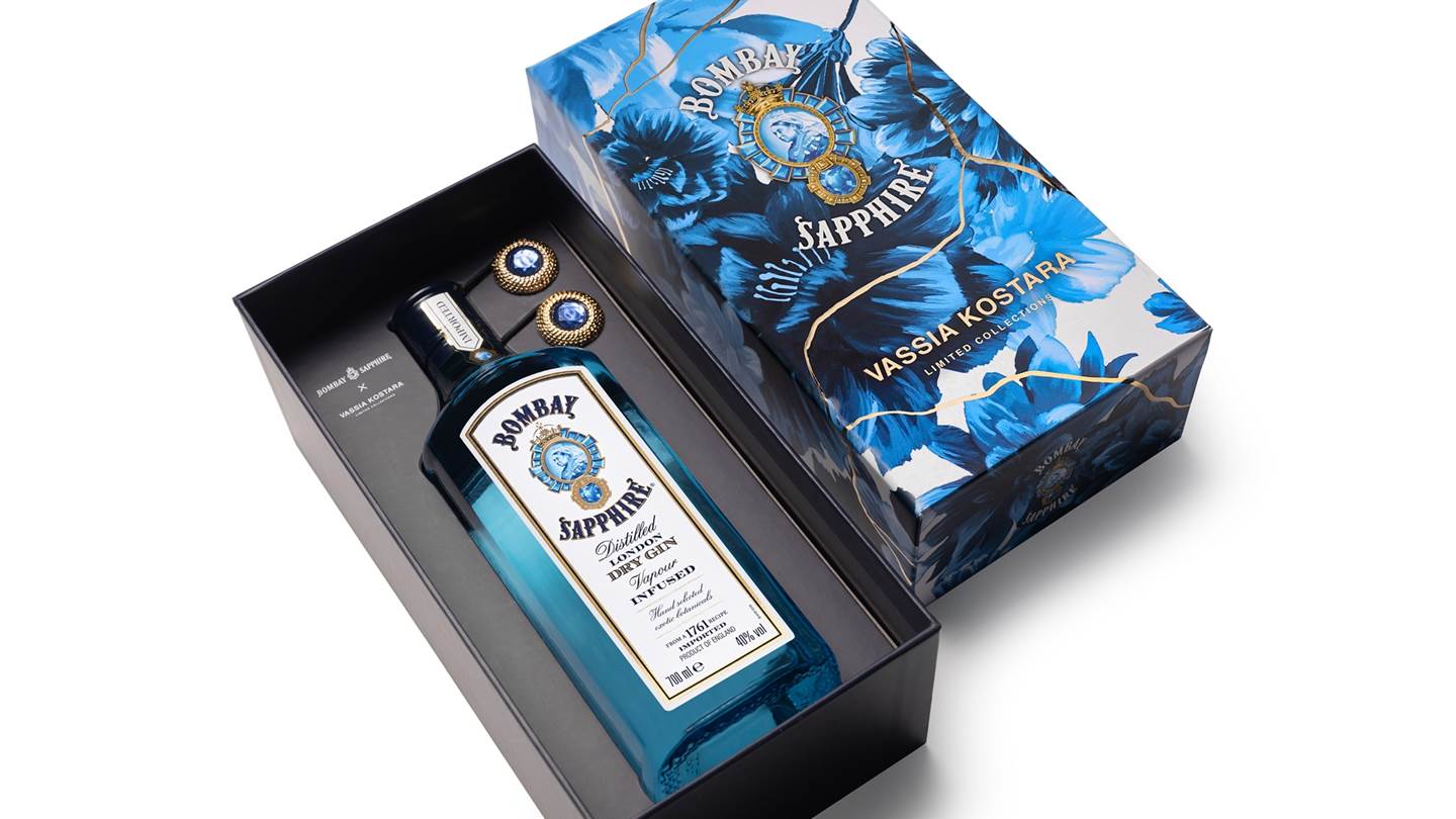 Η Βάσια Κωσταρά εμπνέεται από το Bombay Sapphire