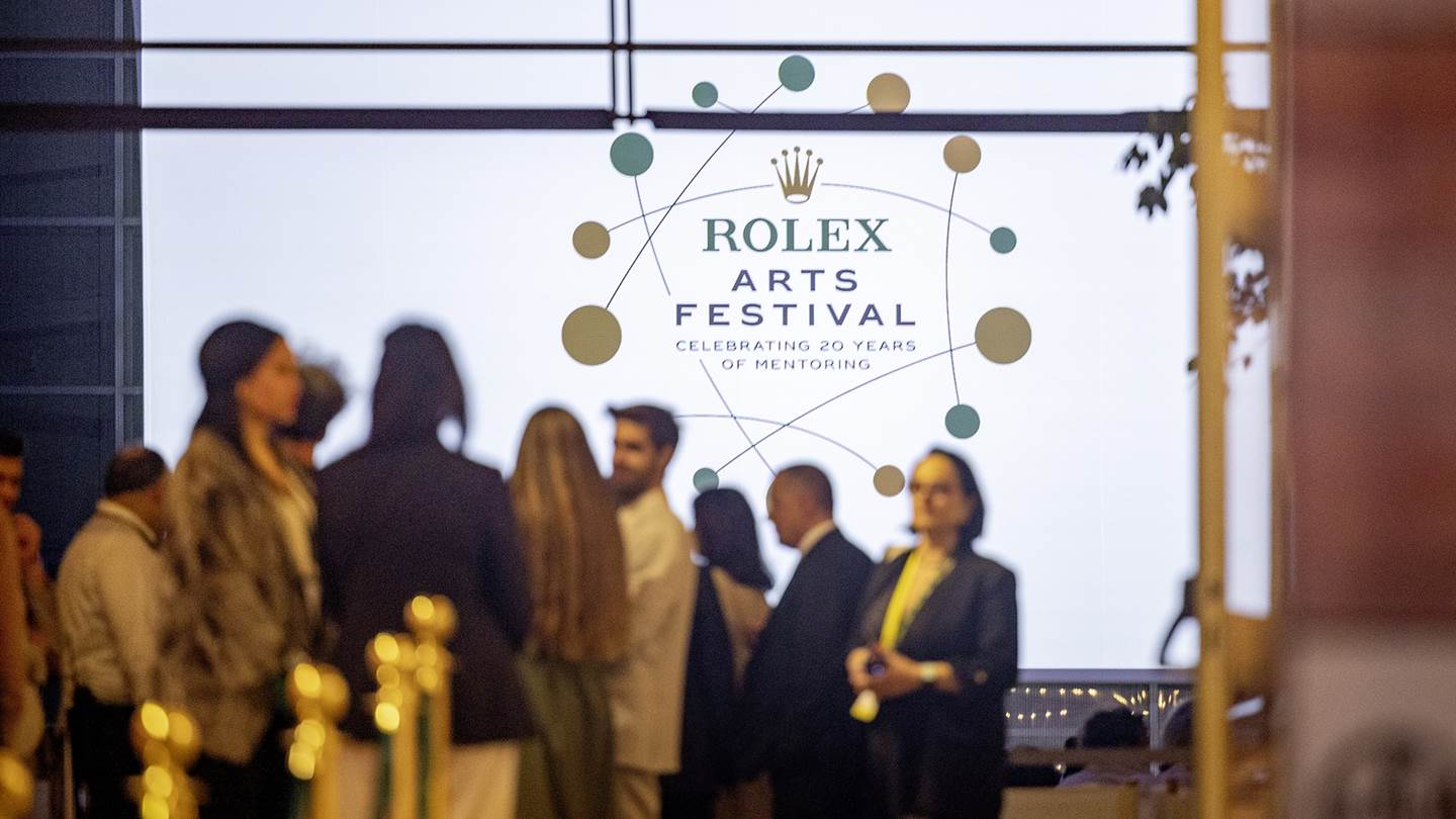 Το Rolex Arts Festival και η σημασία ενός μέντορα στη ζωή μας