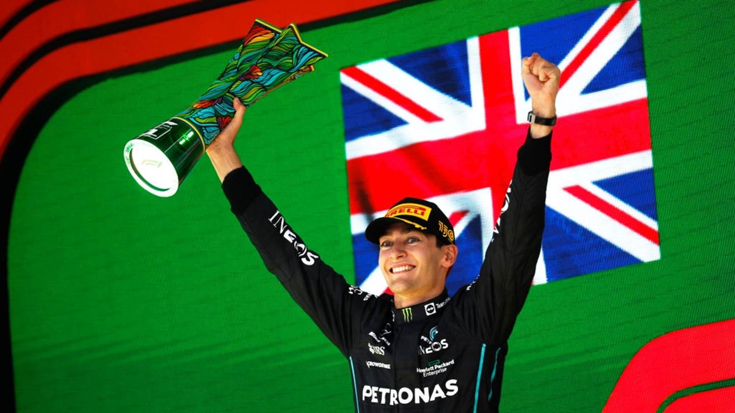 O Russell νικητής στο F1 GP Βραζιλίας