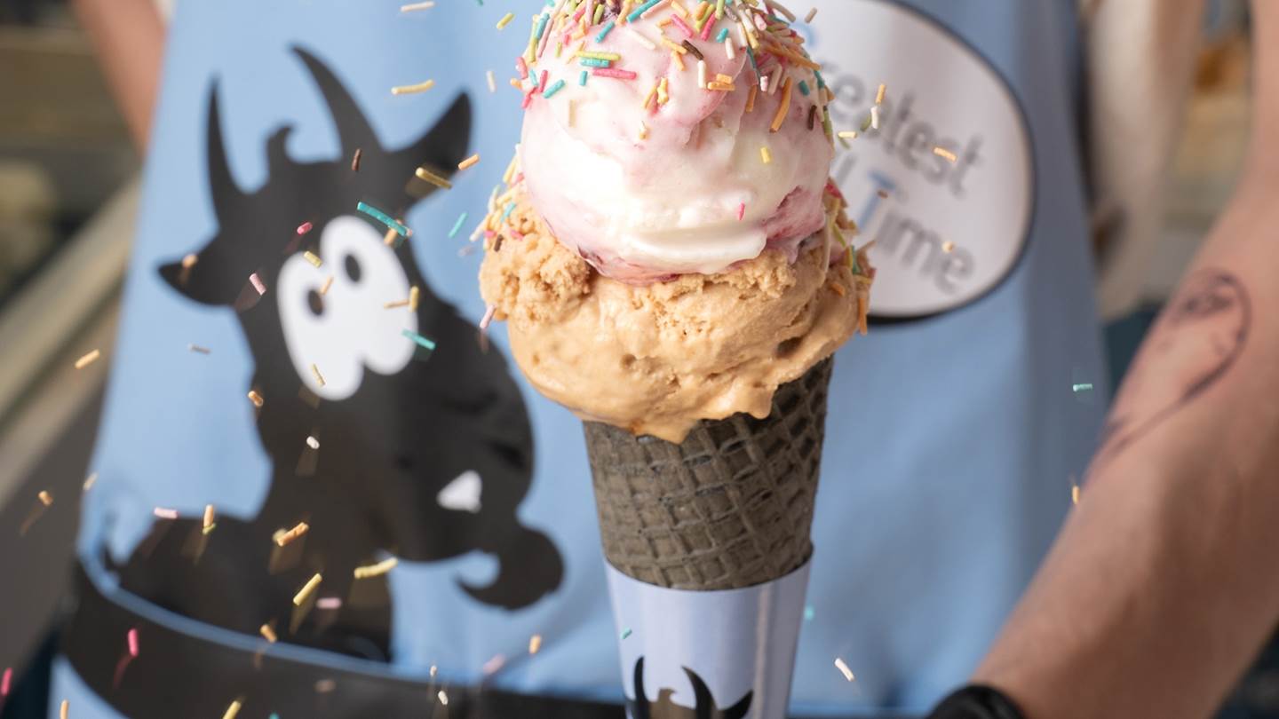 Το παγωτό Goat it από Κρητικό κατσικίσιο γάλα, είναι γεγονός