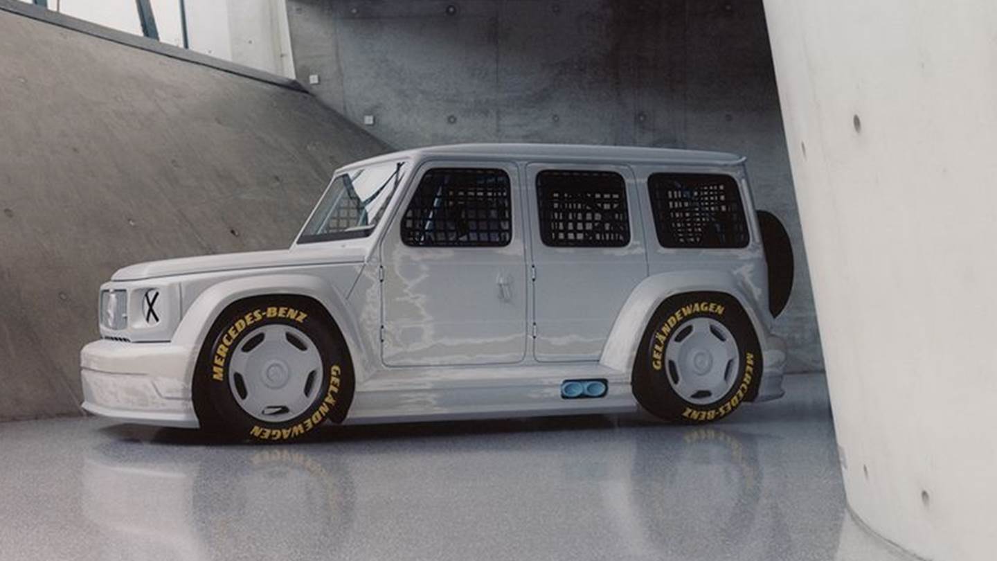 Ο Virgil Abloh επανασχεδίασε το θρυλικό Mercedes G-Wagen