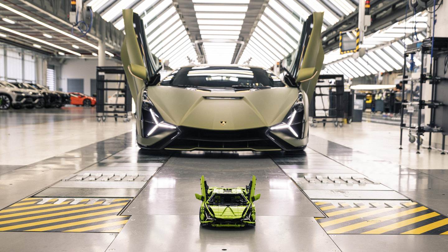 Μία τέλεια Lamborghini, αλλά σε Lego