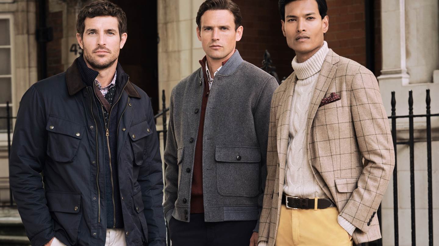 Στη νέα συλλογή της Hackett London θα βρεις όλα όσα χρειάζεσαι γι' αυτόν τον χειμώνα