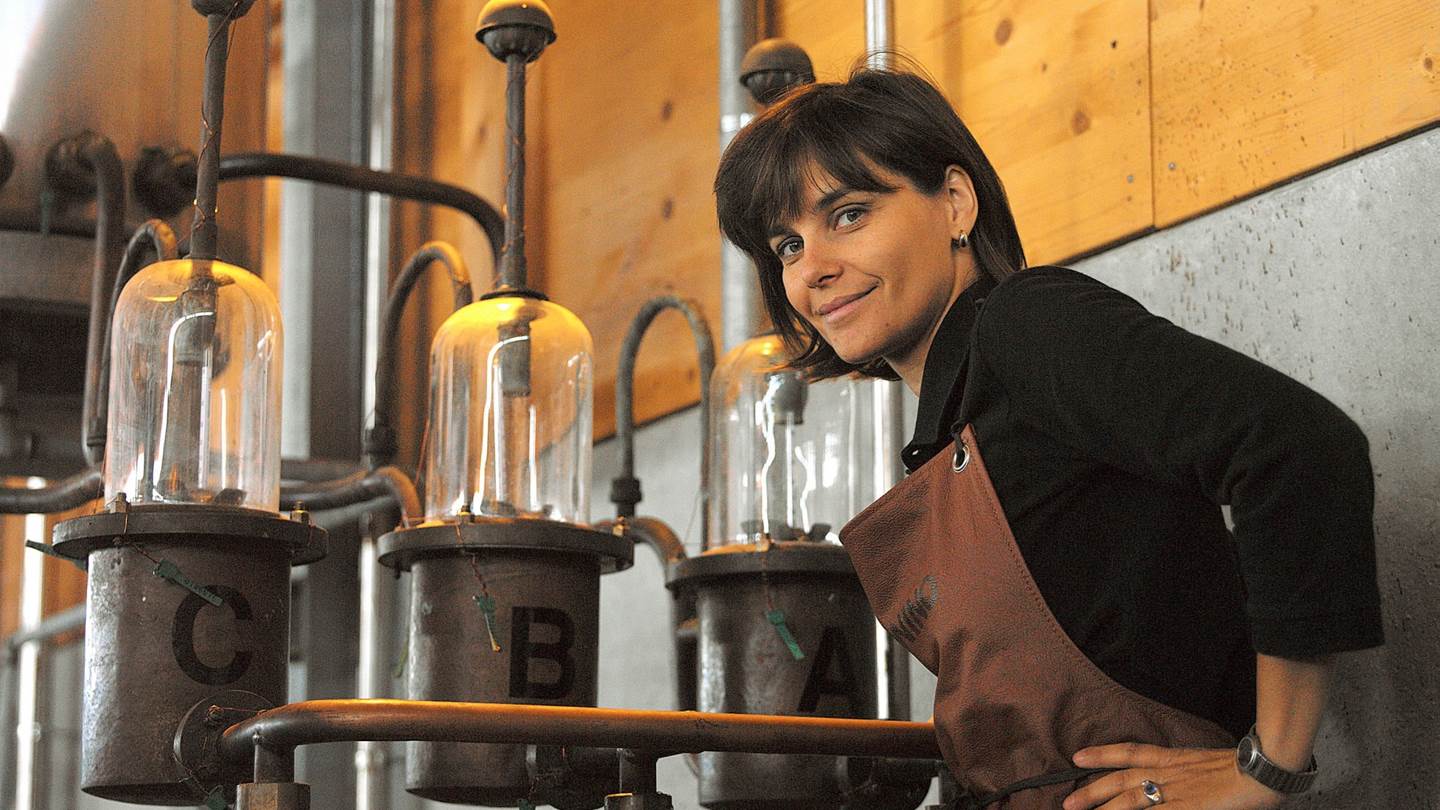 H Elisabetta Nonino και η απόσταξη παράδοσης