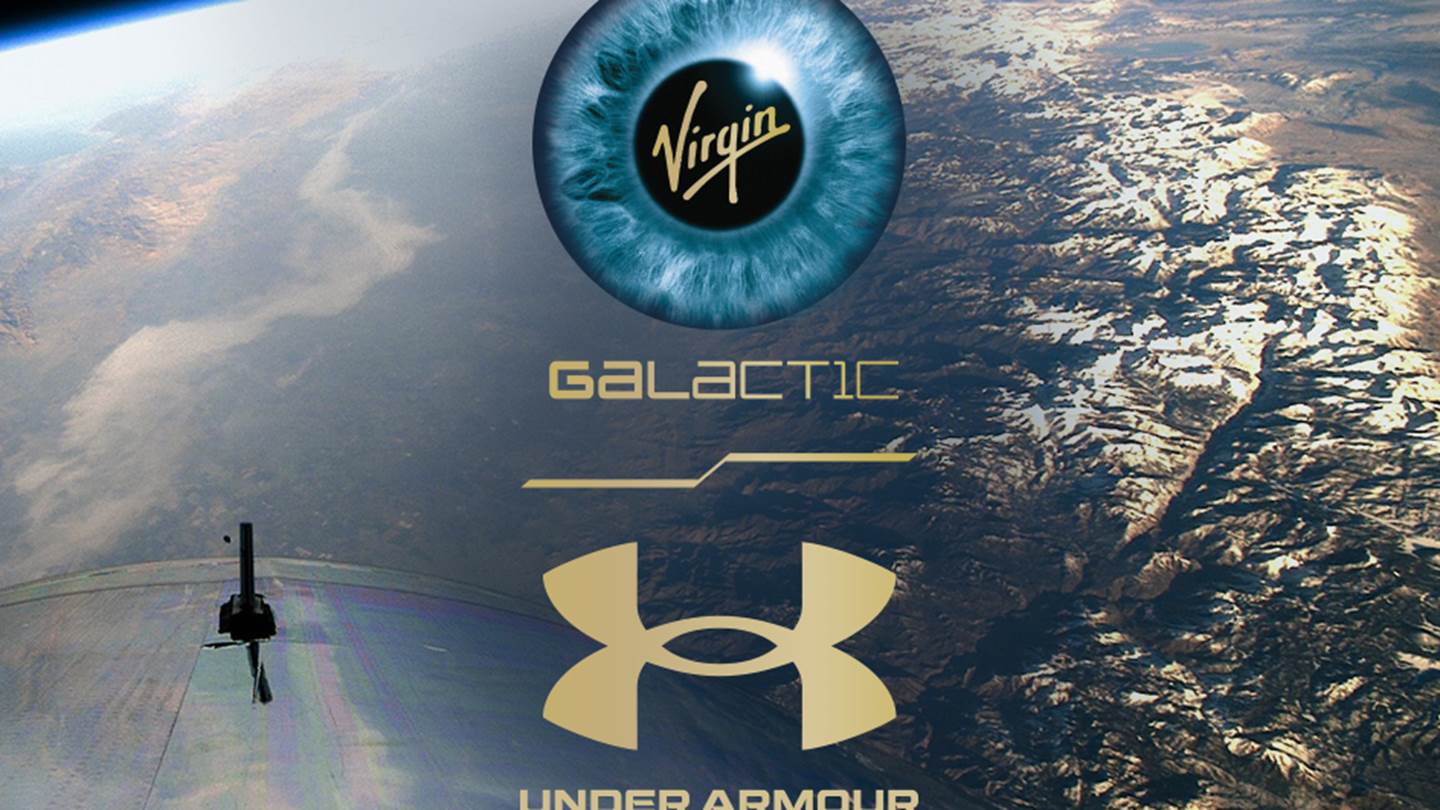 Η Under Armour φτάνει στα άστρα μαζί με την Virgin Galactic