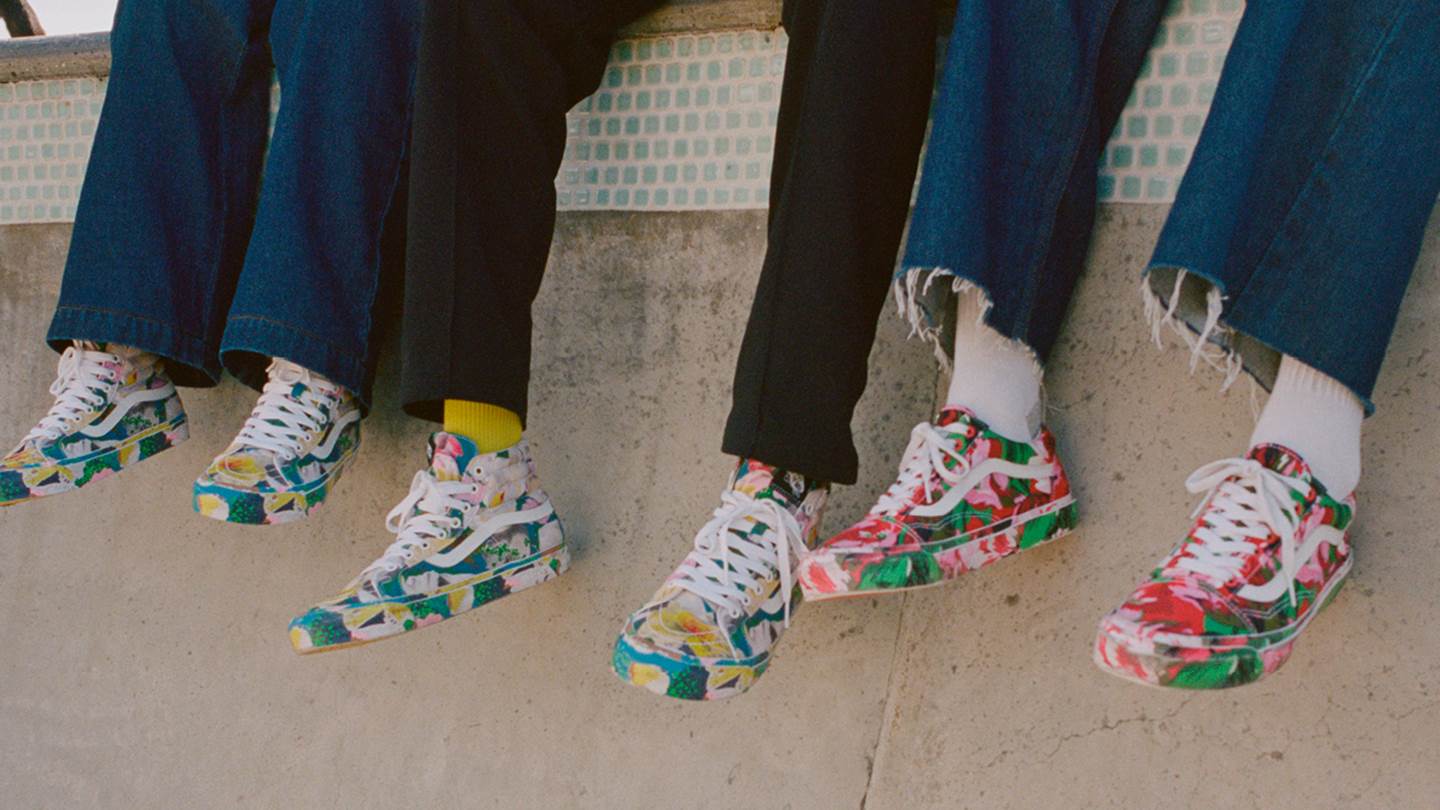 Ο οίκος Kenzo ανανεώνει τα skate sneakers της Vans
