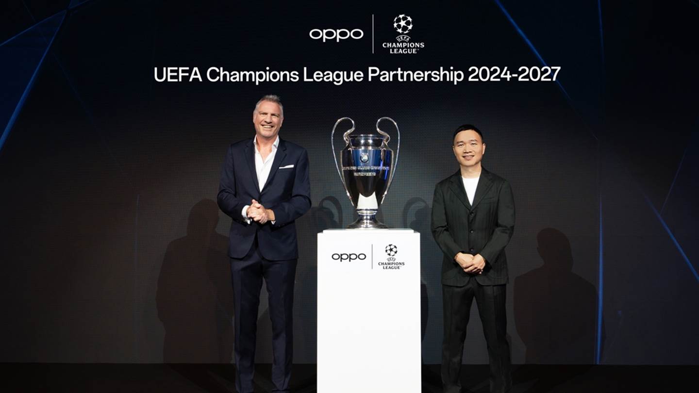 Η Oppo ανανεώνει τη συνεργασία της με την UEFA  για τις επόμενες τρεις σεζόν