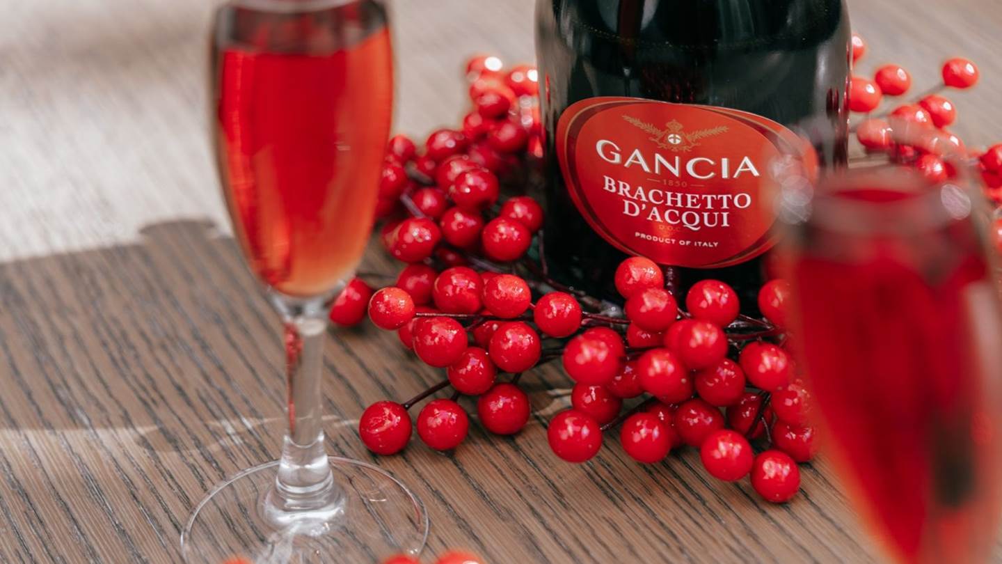 Mία γλυκιά νότα για τις γιορτές με το Gancia Brachetto D’Acqui