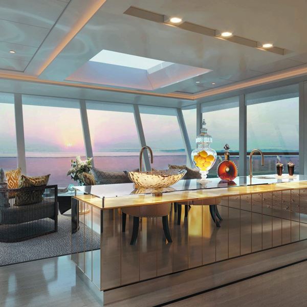 Η πιο πολυτελής σουίτα κρουαζιερόπλοιου στον πλανήτη