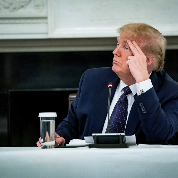 Τι θα γινόταν αν ο Donald Trump ήταν θετικός στον κορονοϊό