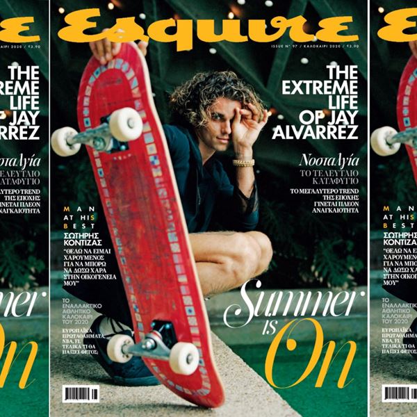Ο "βασιλιάς" του Instagram Jay Alvarrez στο νέο Esquire με ΤΑ ΝΕΑ