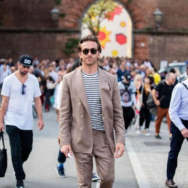 Ιταλική φινέτσα στο street style του Pitti Uomo