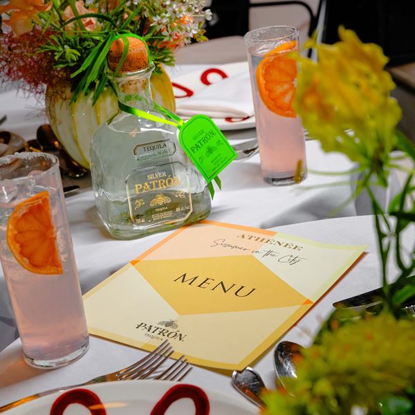 Summer In The City | Ραντεβού στο Athénée για dinner και Paloma cocktails με Patrón super premium τεκίλα