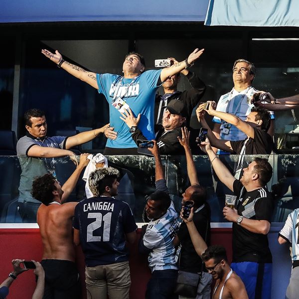 Diego Maradona, ένας ανθρώπινος Θεός