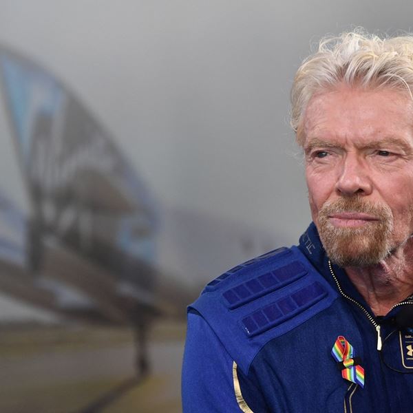 H εμπειρία του Richard Branson στο διάστημα