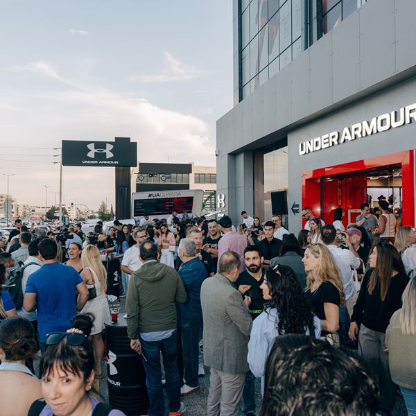 Under Armour στη Γλυφάδα, ένα ξεχωριστό event για το πιο σύγχρονο κατάστημα της εταιρίας στην Ευρώπη