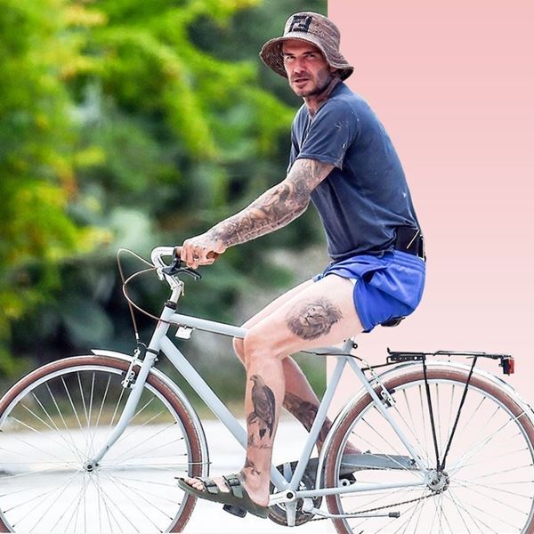 Το beach look του David Beckham