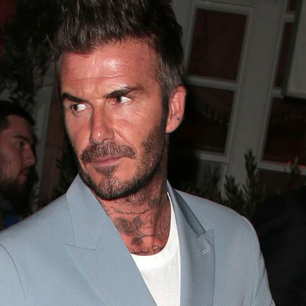 Το απόλυτα 80s tailoring look του David Beckham