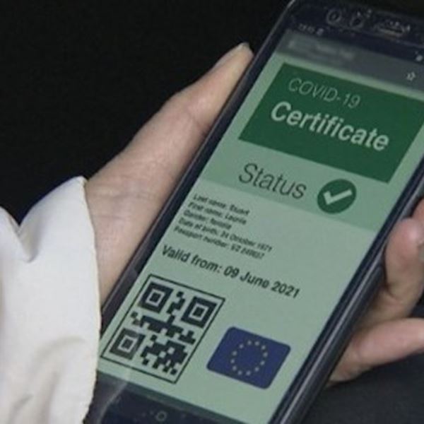 Η live παρουσίαση του ψηφιακού πιστοποιητικού εμβολιασμού