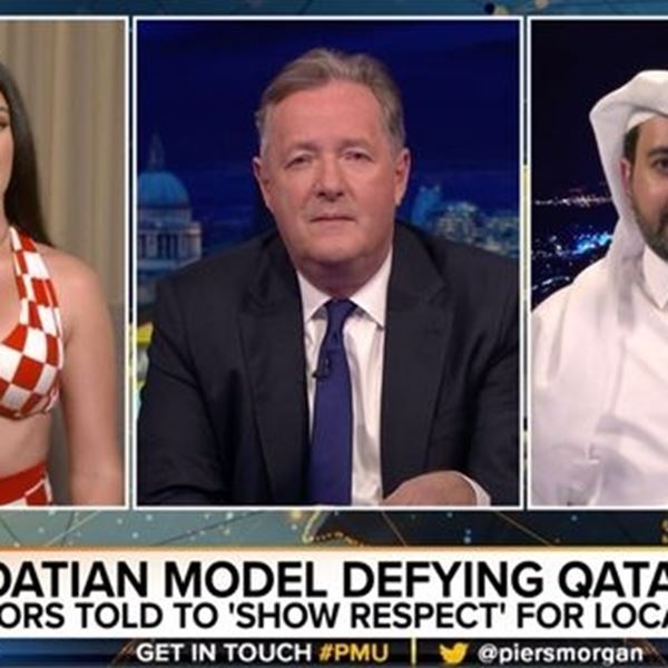 Η Ivana Knoll 'ξαναχτυπά' σε ένα πρωτότυπο 'debate' με επιχειρηματία από το Κατάρ